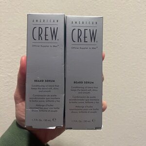 AMERICAN CREW BEARD SERUM 1.7 floz X2